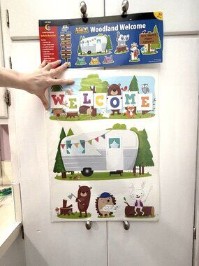 NWT Creative Teaching Press Woodland Friends Classroom Decor Bundle 98pc